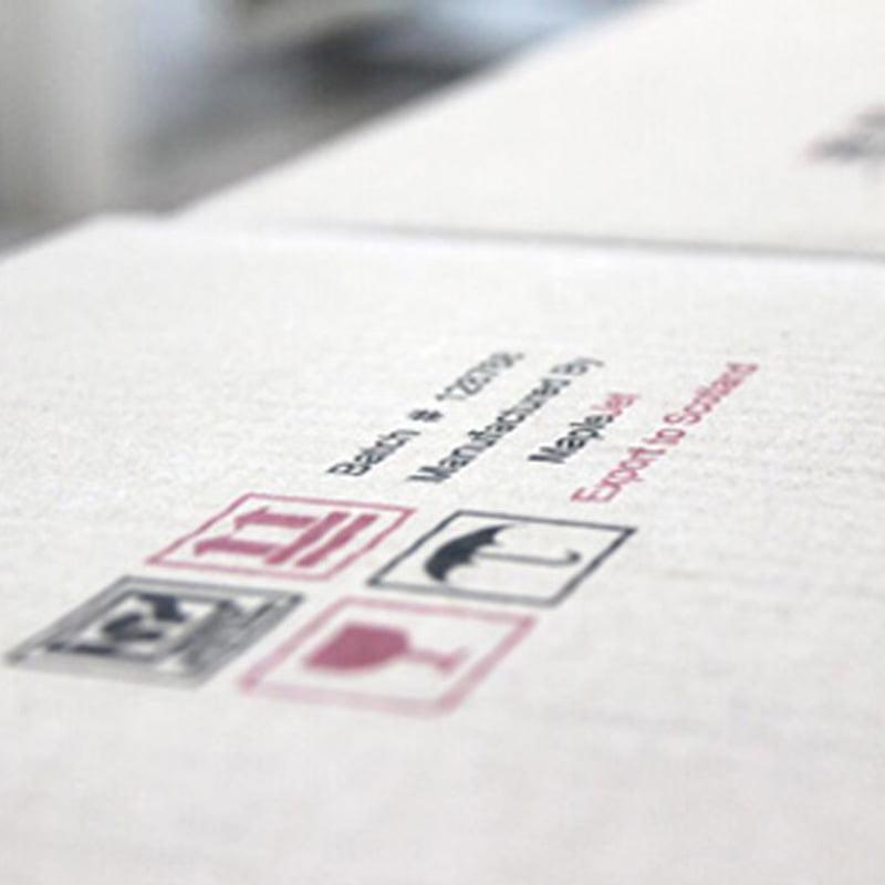 Oluklu Karton Kutu Kodlama ve Markalama