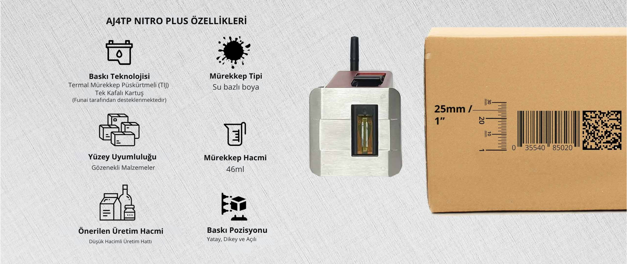 AJ4TP NITRO PLUS Özellikler