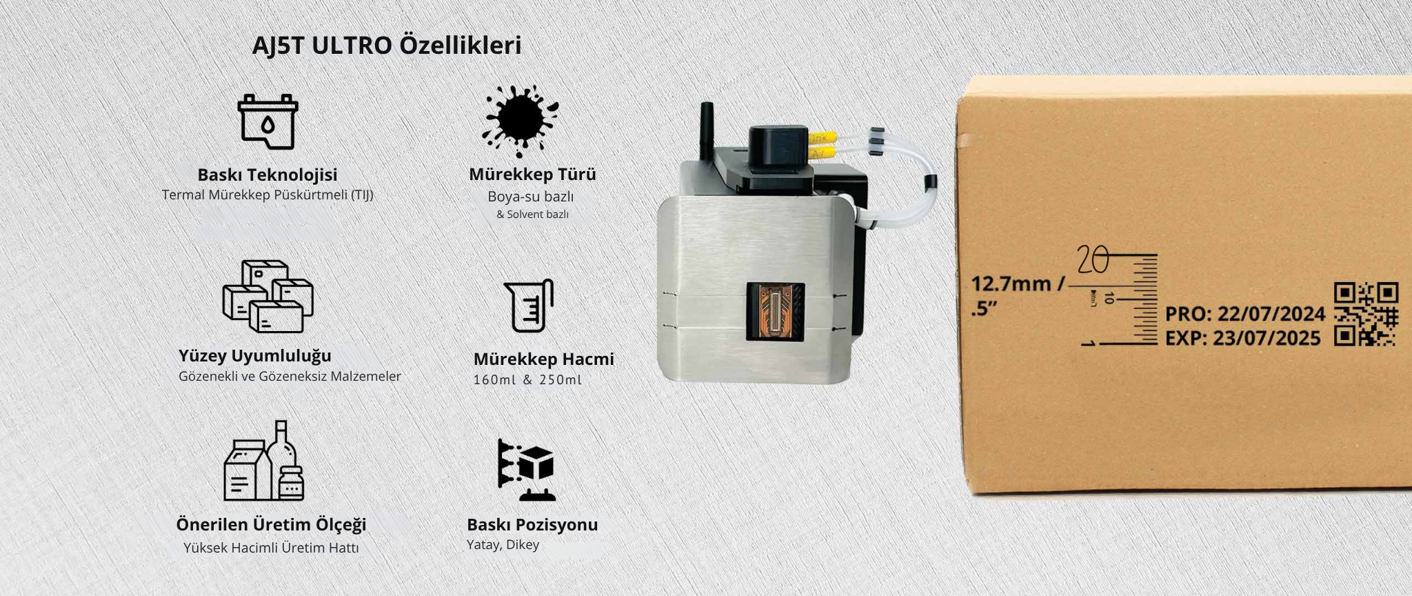AJ5T ULTRO Özellikler